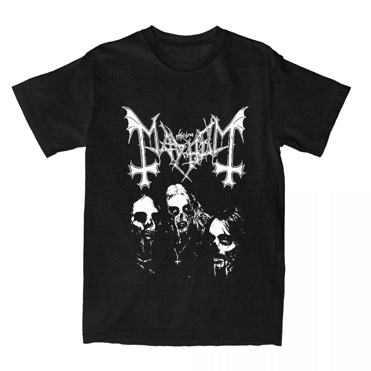 Crossfit Mayhem - เสื้อยืดคอกลมแขนสั้นคลาสสิกสำหรับผู้ชายและผู้หญิงเสื้อยืดเสื้อยืดขนาดใหญ่แนววินเทจผ้าคอตตอน100%