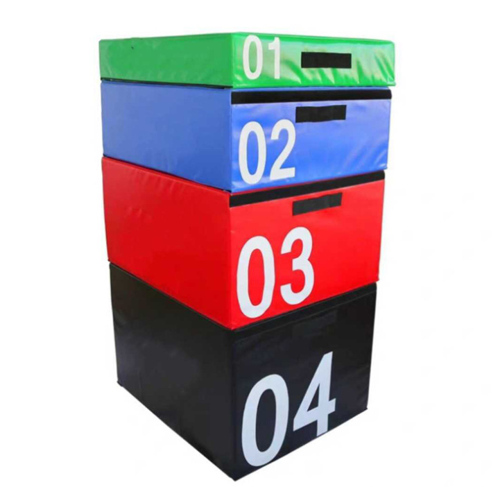 Box Jump Plyo - กล่องกระโดดออกกำลังกาย ทำจากหนัง PU บุโฟมนุ่ม