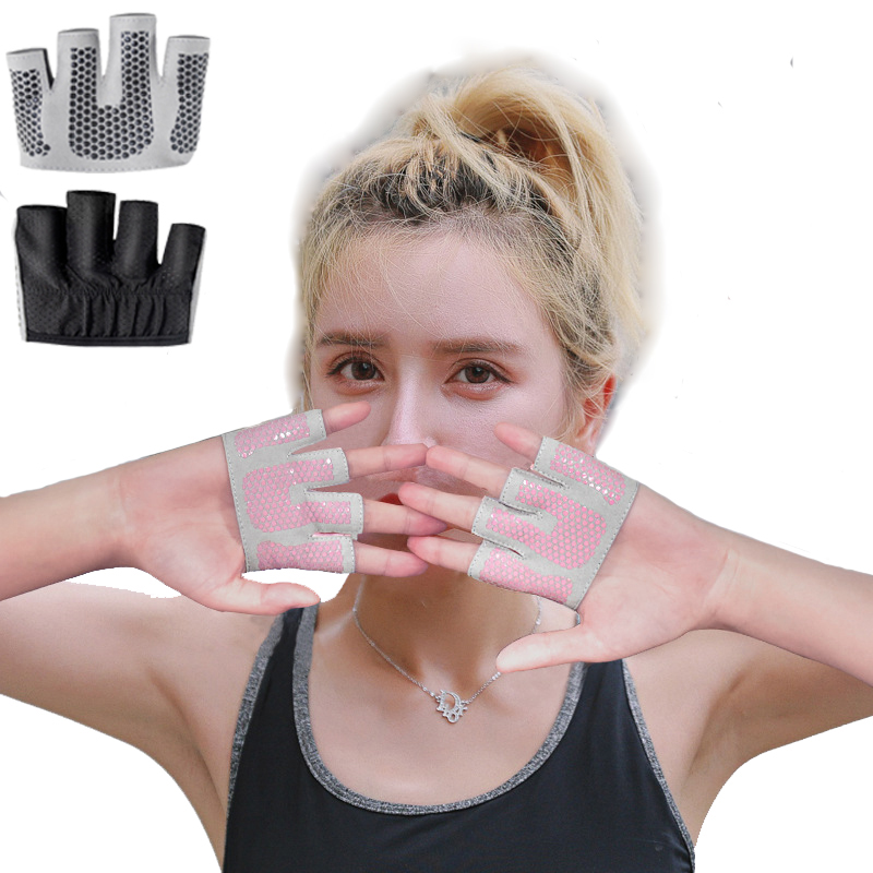 GYM Fitness Half Finger ถุงมือ - Crossfit Workout Gear บทวิจารณ์และราคา