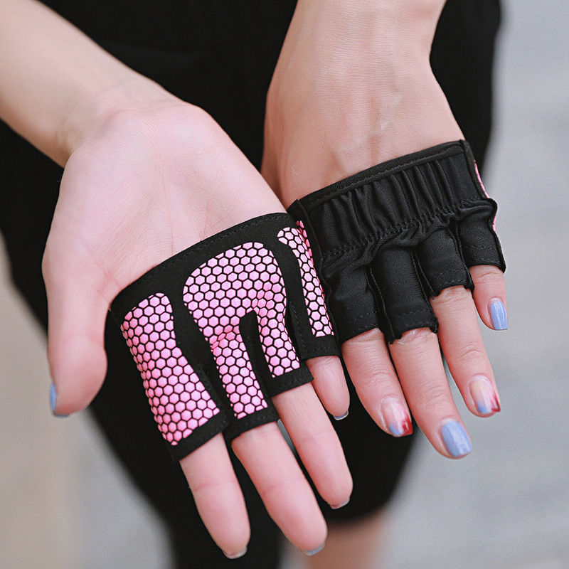 GYM Fitness Half Finger ถุงมือ - Crossfit Workout Gear บทวิจารณ์และราคา