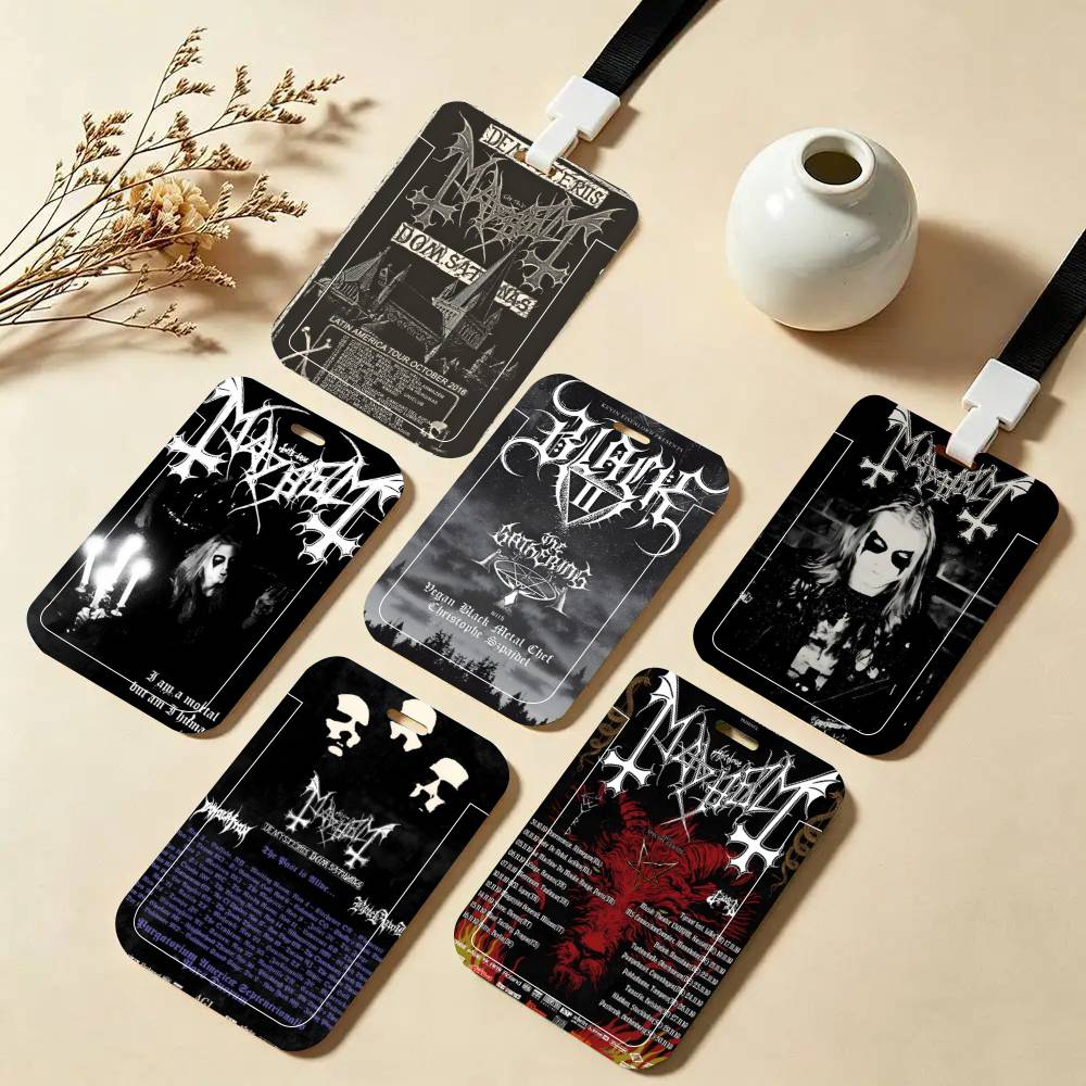 สายคล้องคอพร้อมที่ใส่บัตร Blac - Crossfit Mayhem บทวิจารณ์และราคา