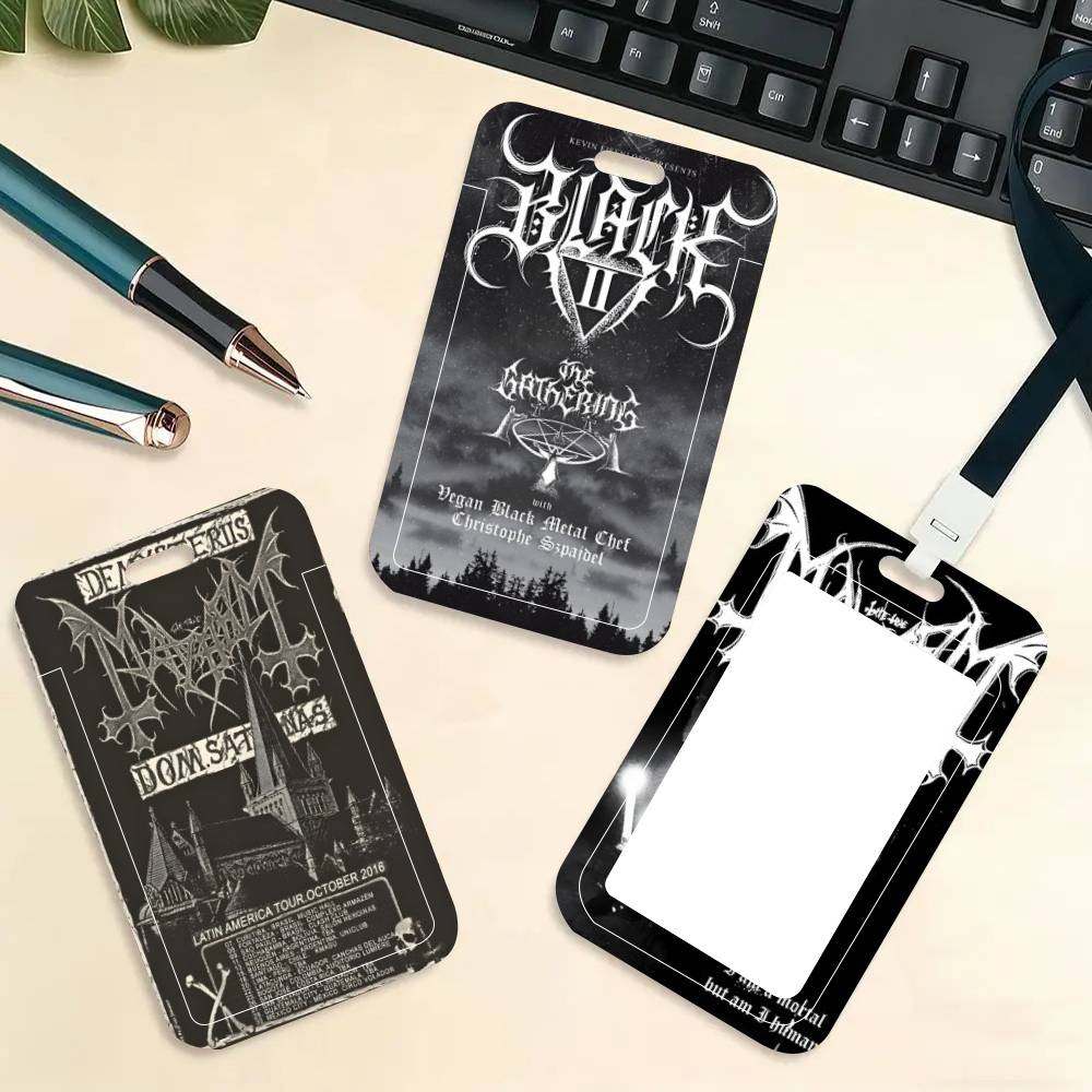 สายคล้องคอพร้อมที่ใส่บัตร Blac - Crossfit Mayhem บทวิจารณ์และราคา