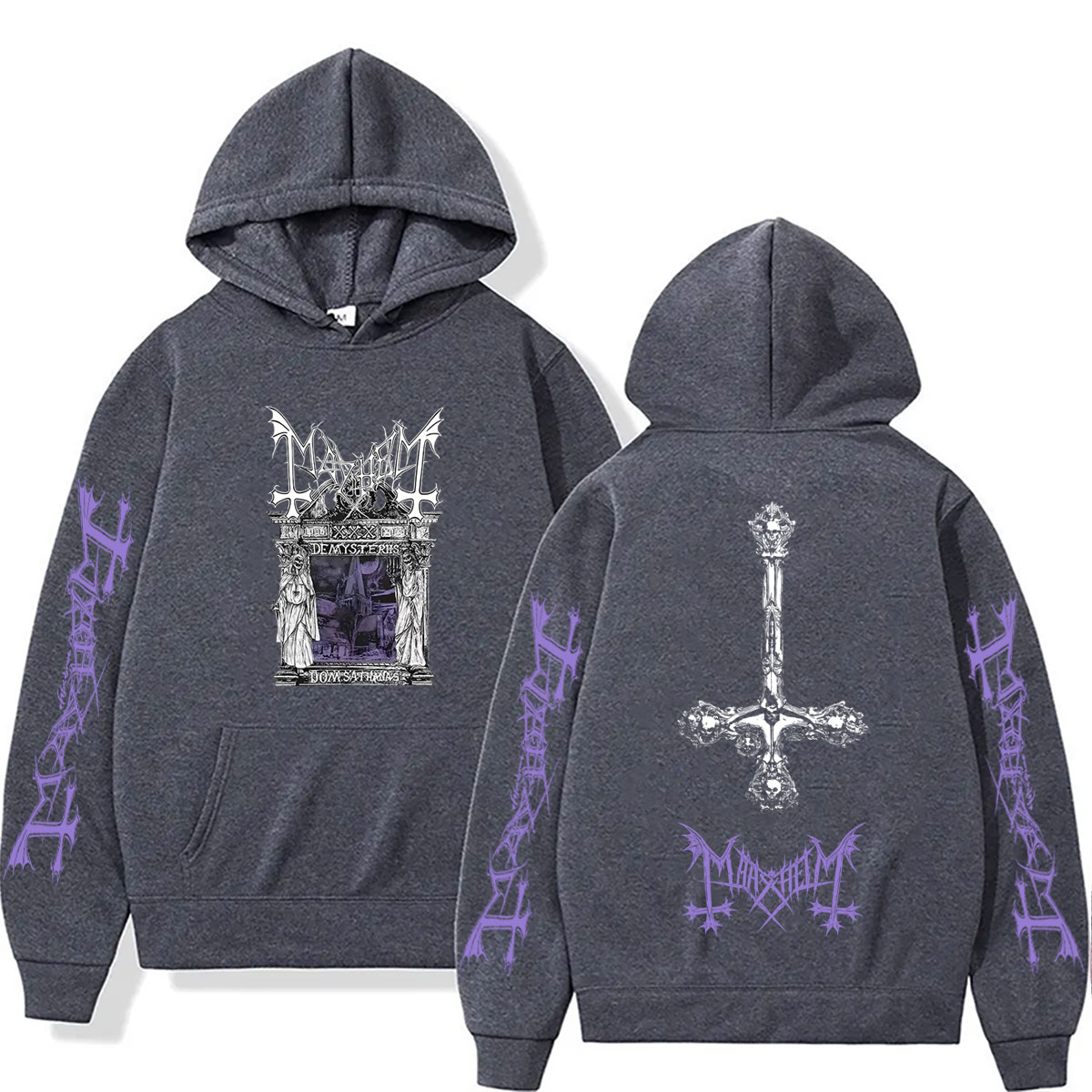 เสื้อฮู้ดกราฟิกโครงกระดูกวงร็อ - Crossfit Mayhem บทวิจารณ์และราคา
