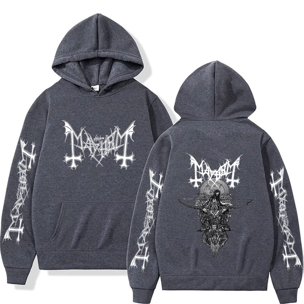 เสื้อฮู้ดลายวงดนตรีร็อค Mayhem - Crossfit Mayhem บทวิจารณ์และราคา