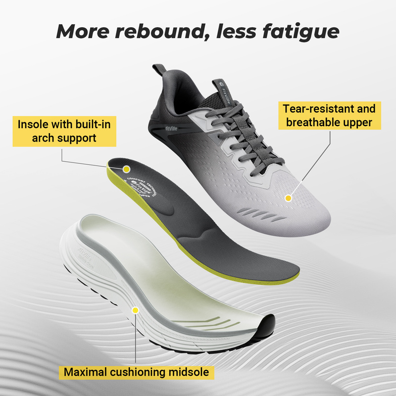 ฟิตวิลล์ รองเท้าผ้าใบผู้ชายแบบ - Crossfit Gym บทวิจารณ์และราคา